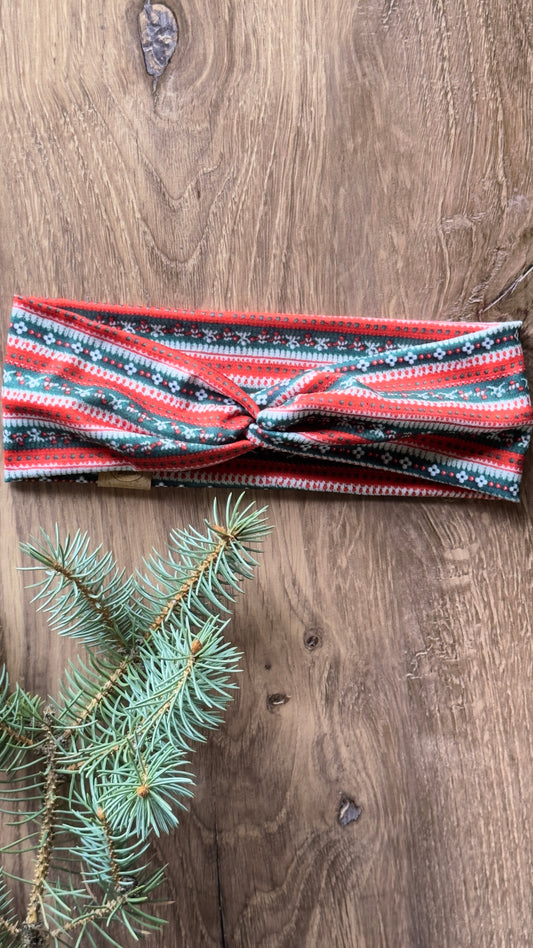 Christmas Sweater print headband