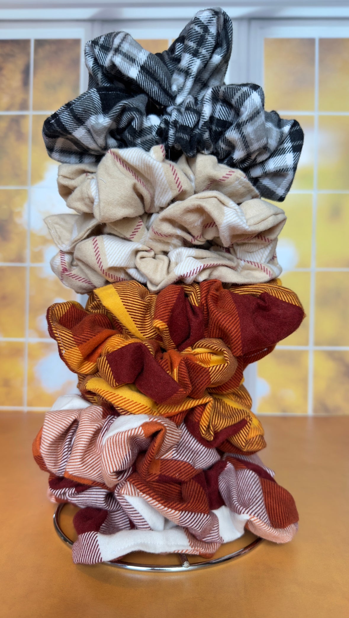 Sweater weather scrunchies