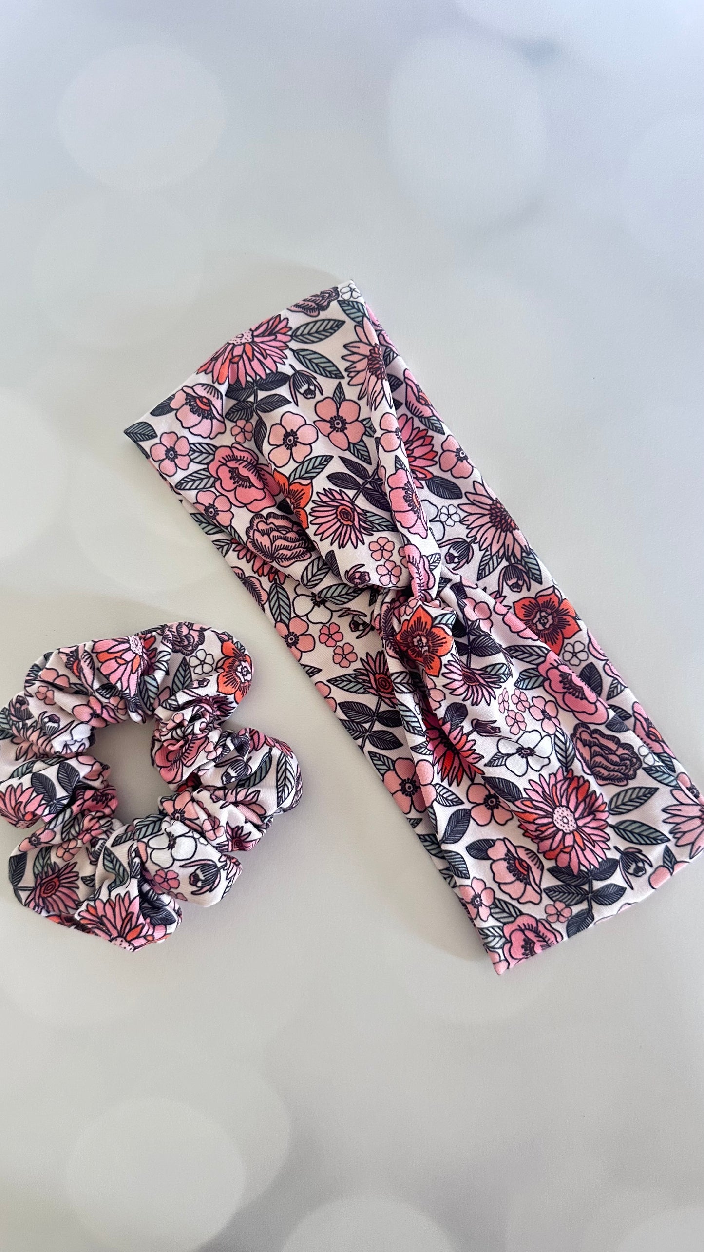 Retro Floral Headband