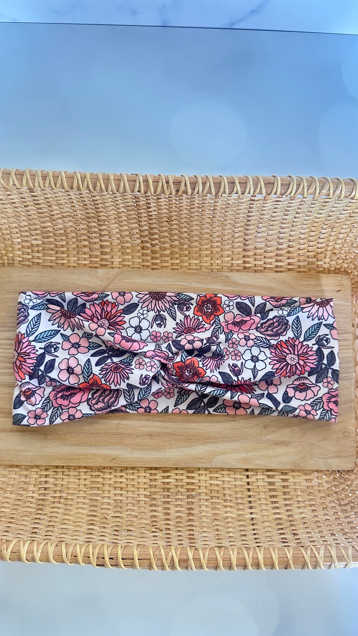 Retro Floral Headband