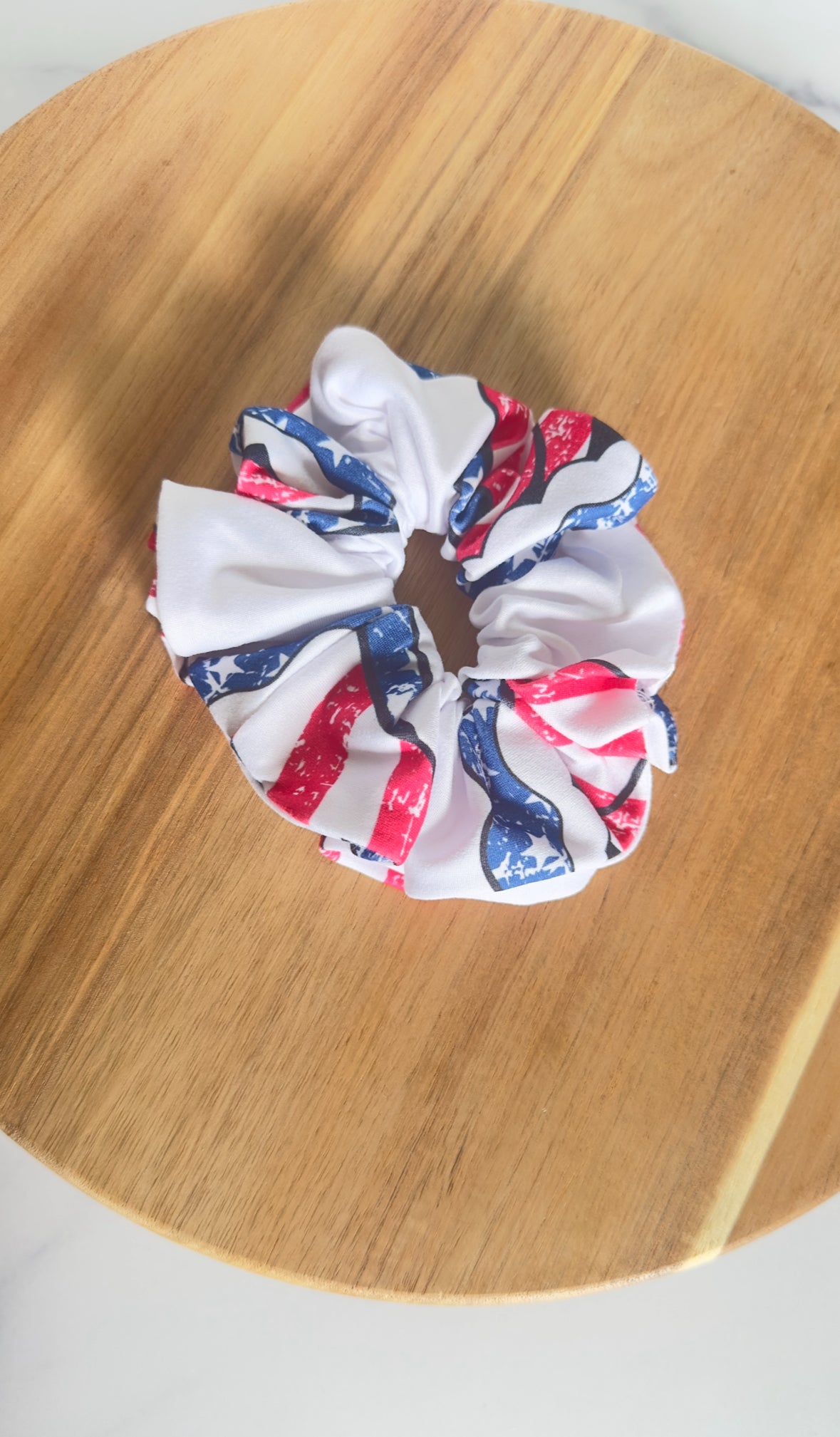 Americana scrunchies