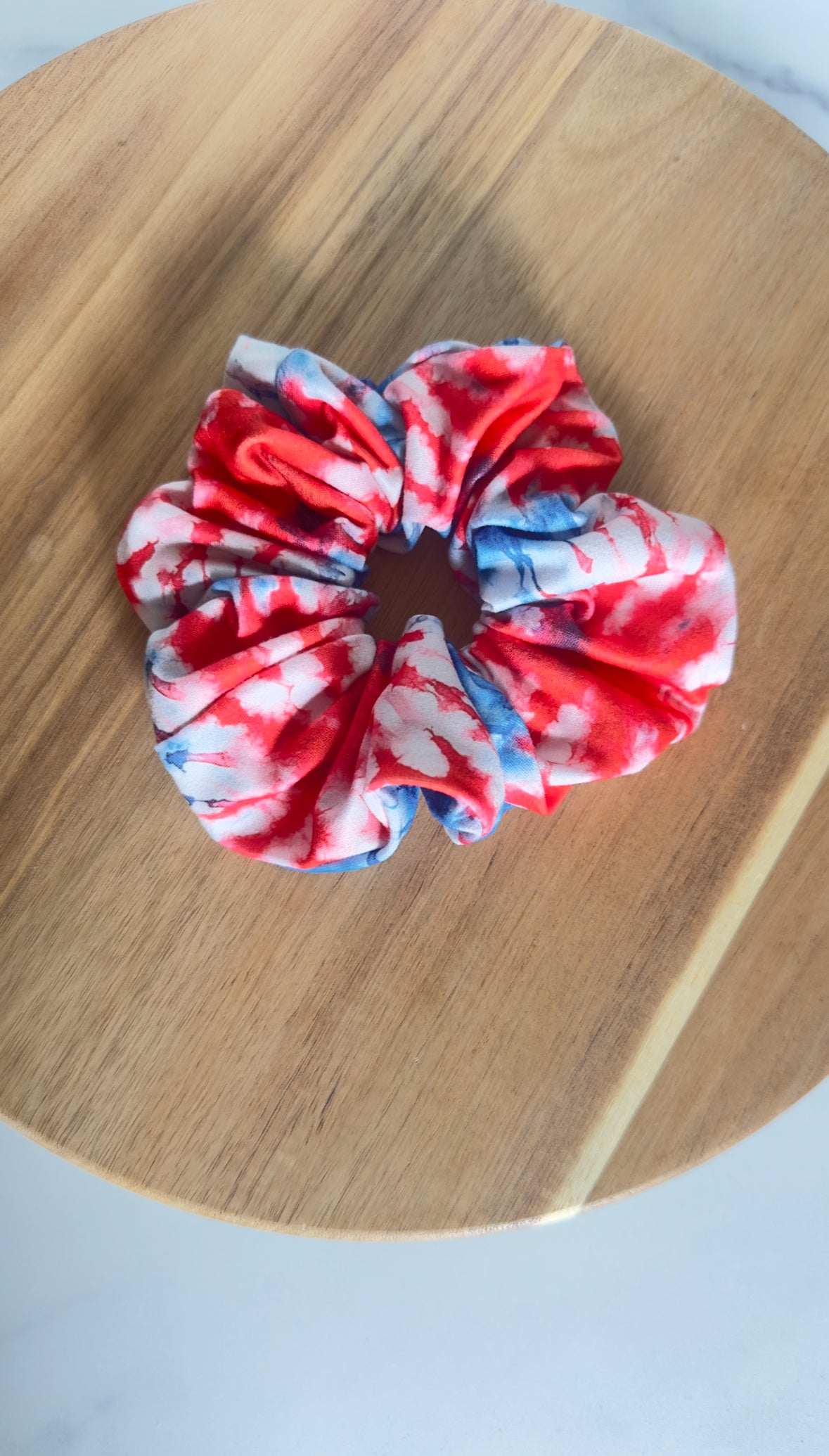 Americana scrunchies